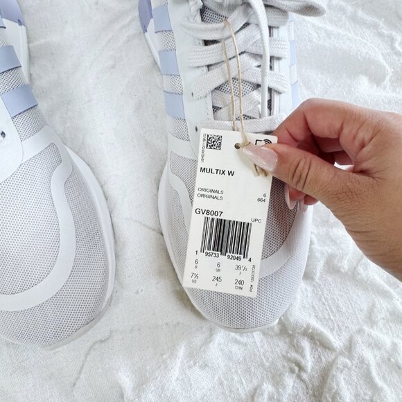 Adidas Multix Women's Shoes Grey One-Dust Purple-Cloud Size 7.5 New - Picture 8 of 9